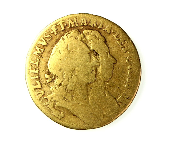 William & Mary Gold Half Guinea 1689-94AD 1694AD