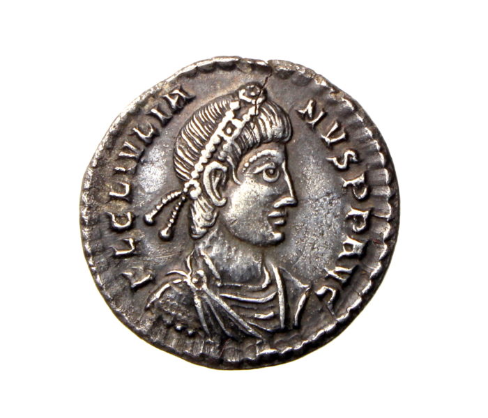 Julian II Silver Siliqua 360-363AD Lyon