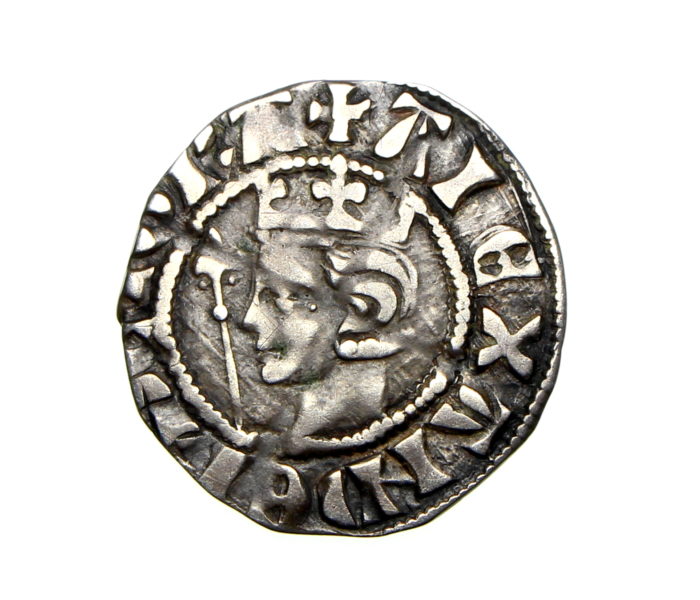 Scotland Alexander III 1249-1286AD Silver Penny Edinburgh