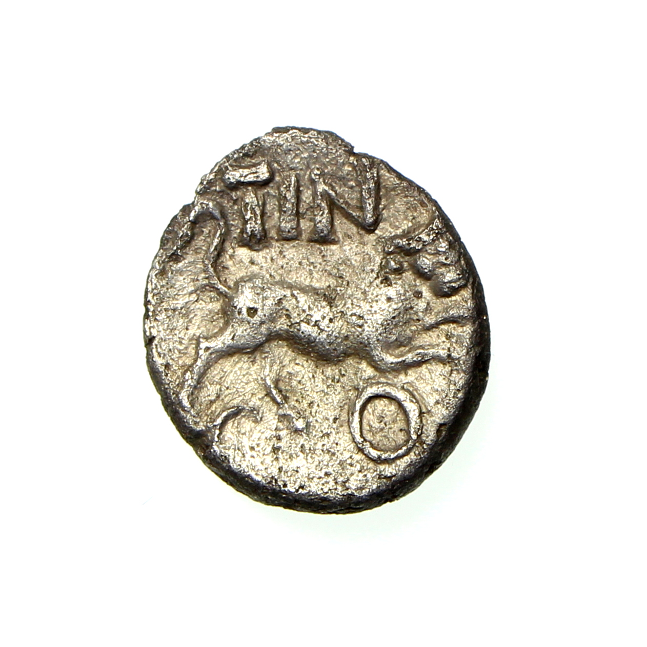 Atrebates Tincomarus Silver Unit 25BC-10AD Bull Right type rare ...