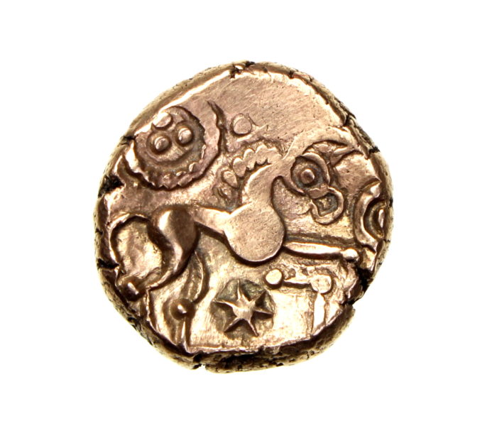 Iceni Gold Stater Freckenham Crescents 65-45BC Rare