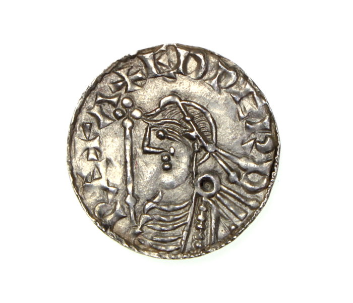 Edward The Confessor Silver Penny 1042-1066AD Pacx type, Leicester extremely rare