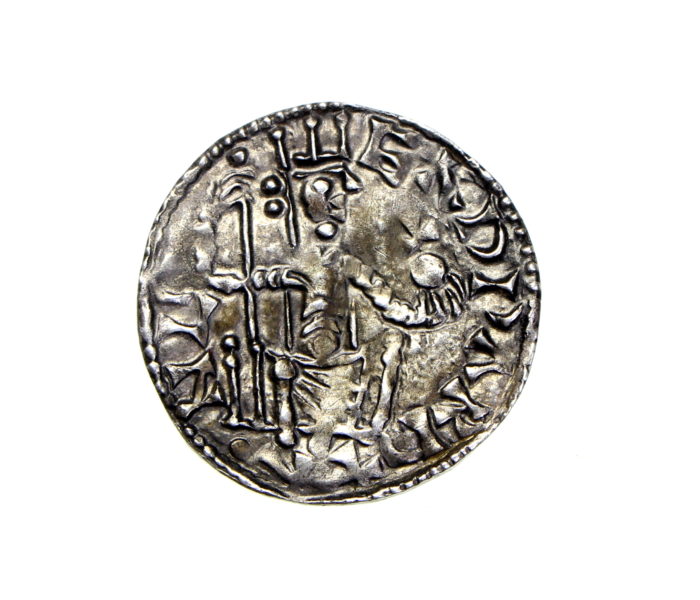 Edward the Confessor Silver Penny 1042-4066AD Sovereign/Eagles type Othgrim, York