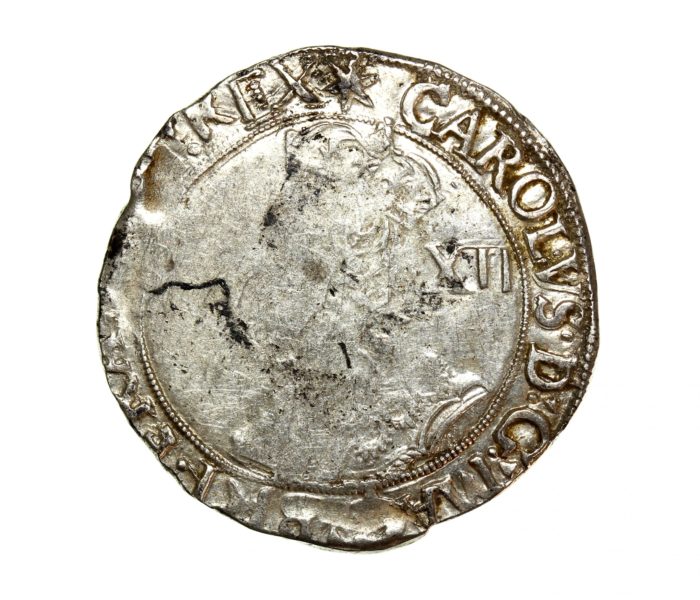 The Ewerby Civil War Hoard Charles 1st Silver Shilling mm. Star 1625-1649AD