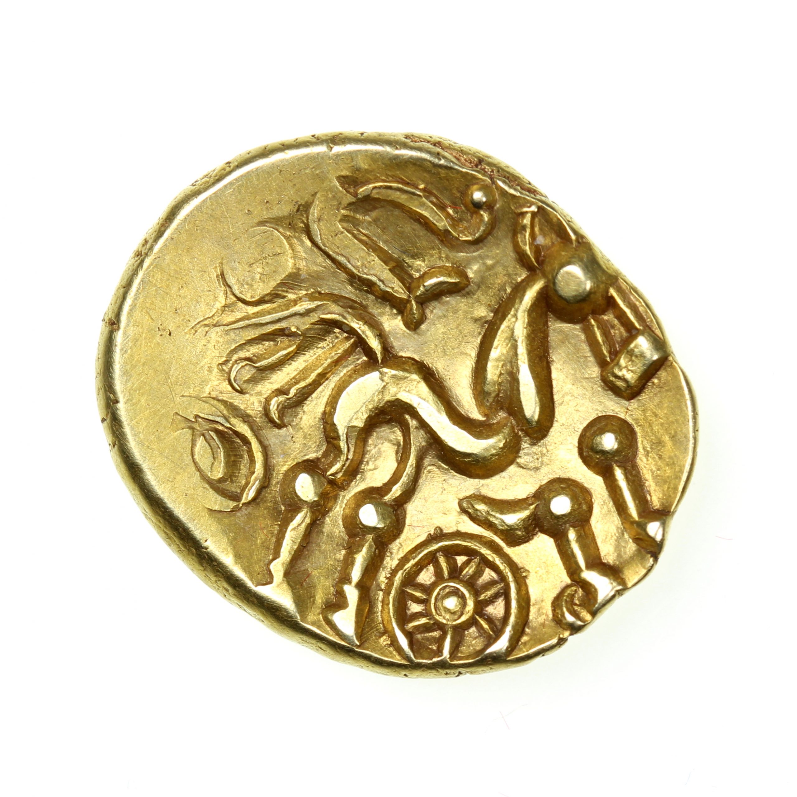 Atrebates & Regini Selsey Uniface Gold Stater Circa 50BC - Silbury ...