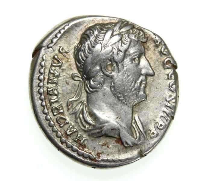 Hadrian 117-138AD Silver Denarius
