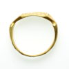 Medieval Gold Iconographic Ring 15th Century AD depicting St Christopher - Image 3