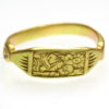 Medieval Gold Iconographic Ring 15th Century AD depicting St Christopher - Image 7