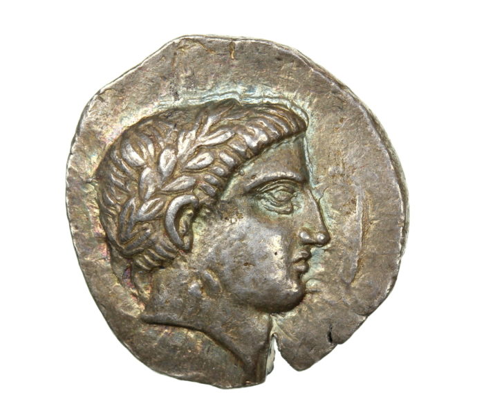 Kings of Paeonia Patraos 335-315BC Silver Tetradrachm