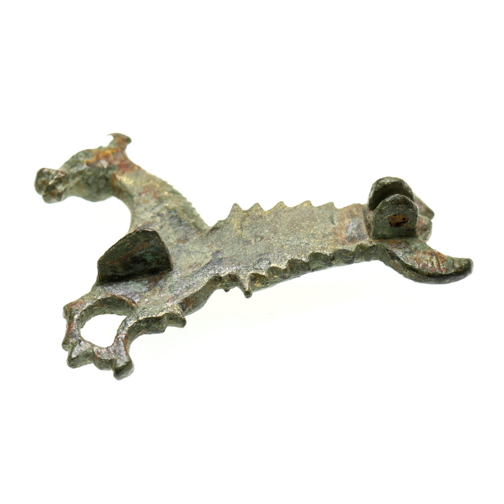 Roman Zoomorphic Brooch Hippocampus 3rd Century AD Silbury Coins