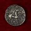 Belgae Gold Quarter Stater 1st Century BC Hayling Wreath type, Excessively rare - Image 3