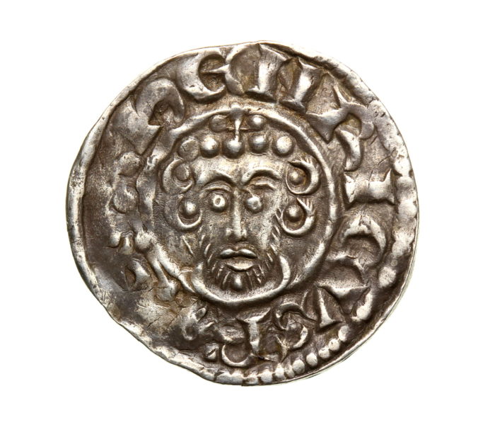 John 1199-1216AD Silver Penny Short Cross Class 5b Adam, London