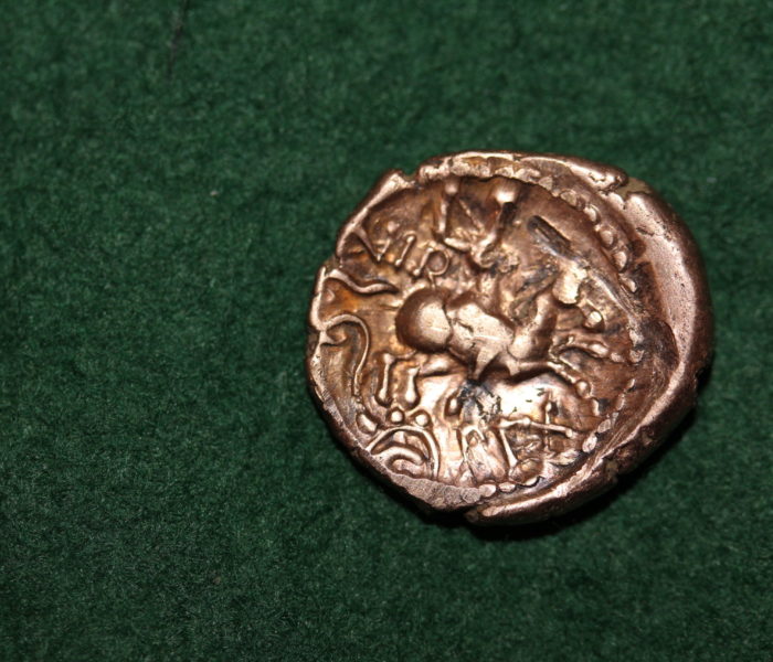 Atrebates Verica Warrior Rex Gold Stater 10-40AD.