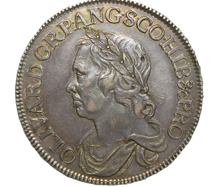 Oliver Cromwell Silver Crown 1658AD