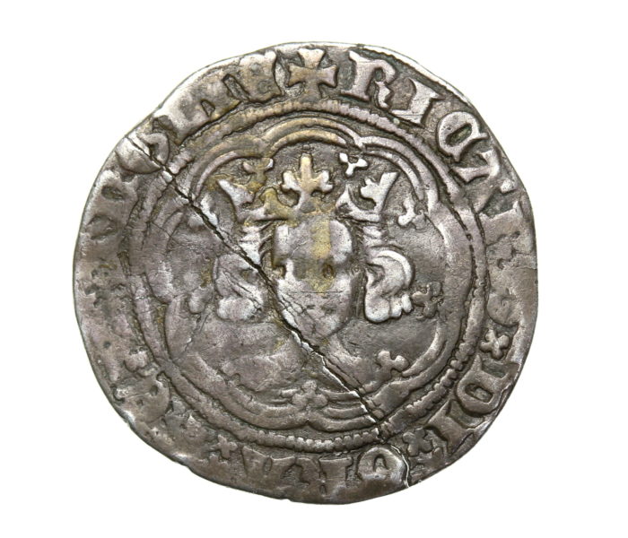Richard II 1377-1399AD Silver Half Groat London