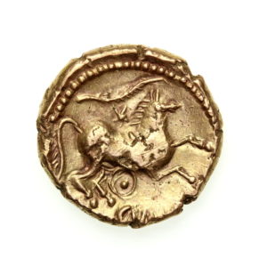 The Borden Hoard Catuvellauni & Trinovantes Cunobelin AD 8-41 Gold Stater Wild Ring type