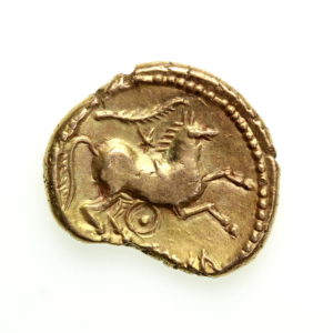The Borden Hoard Catuvellauni & Trinovantes Cunobelin AD 8-41 Gold Stater Wild Ring type