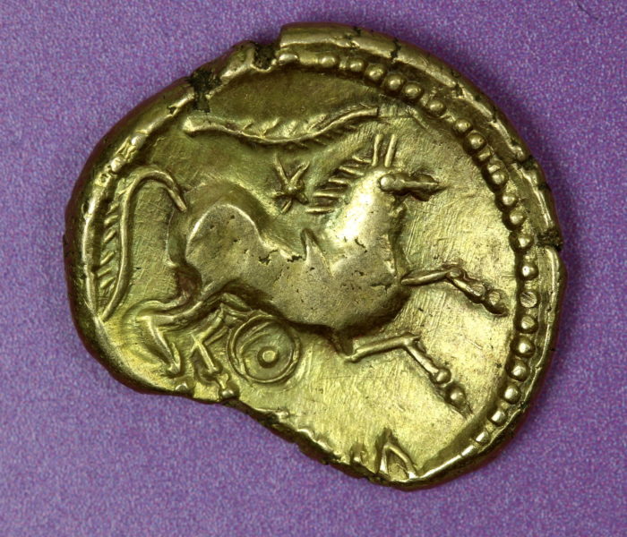 The Borden Hoard Catuvellauni & Trinovantes Cunobelin AD 8-41 Gold Stater Wild Ring type