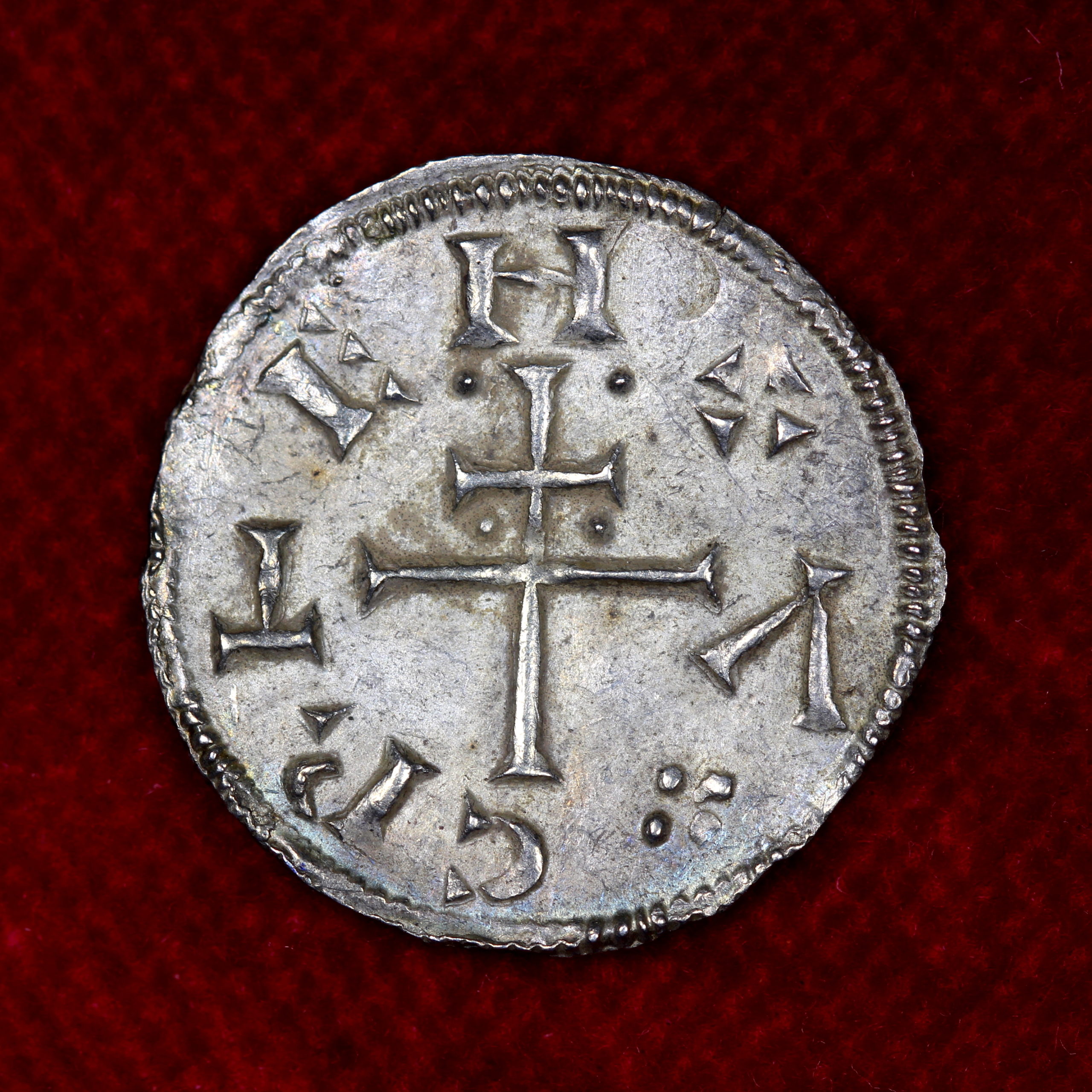 Cnut Coin Rounded Cross Anglo Viking Kingdom of York Cnut 895-920AD Silver Penny Small Cross ...