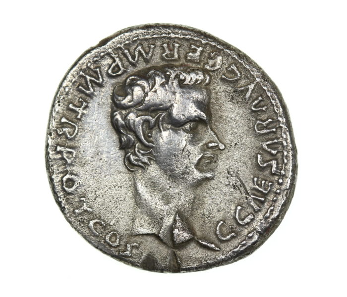 Caligula 37-41AD Silver Denarius The Twelve Caesars