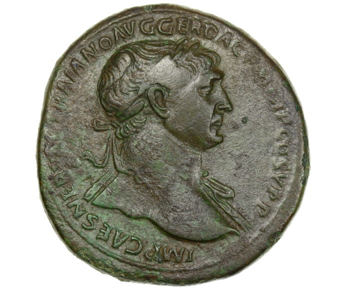 Trajan 98-117AD Bronze Sestertius