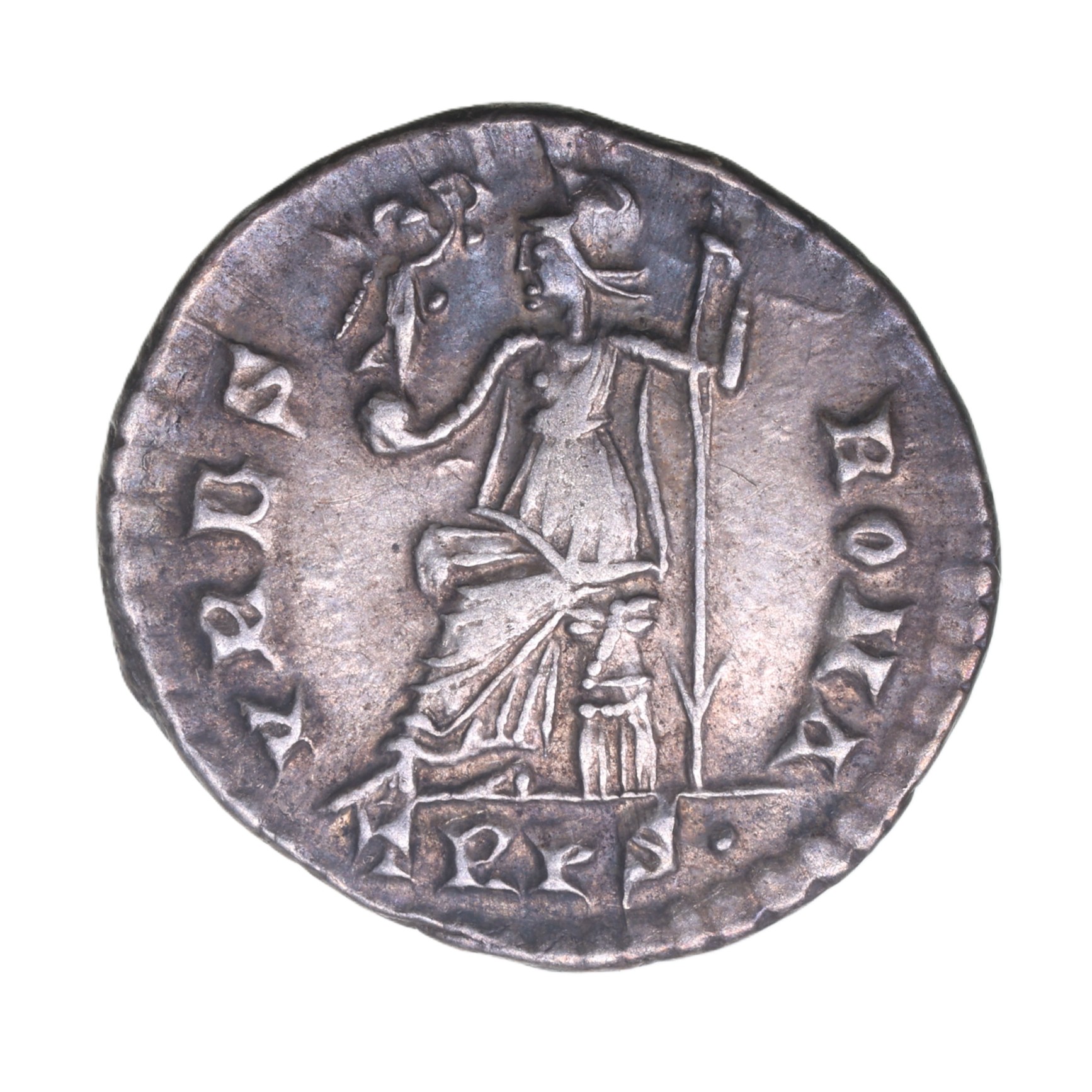 Valens 364-378AD Silver Siliqua Trier mint *The Vale of Pewsey Hoard* - Image 2