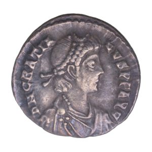 Gratian 367-383AD Silver Siliqua Trier mint *The Vale of Pewsey Hoard *
