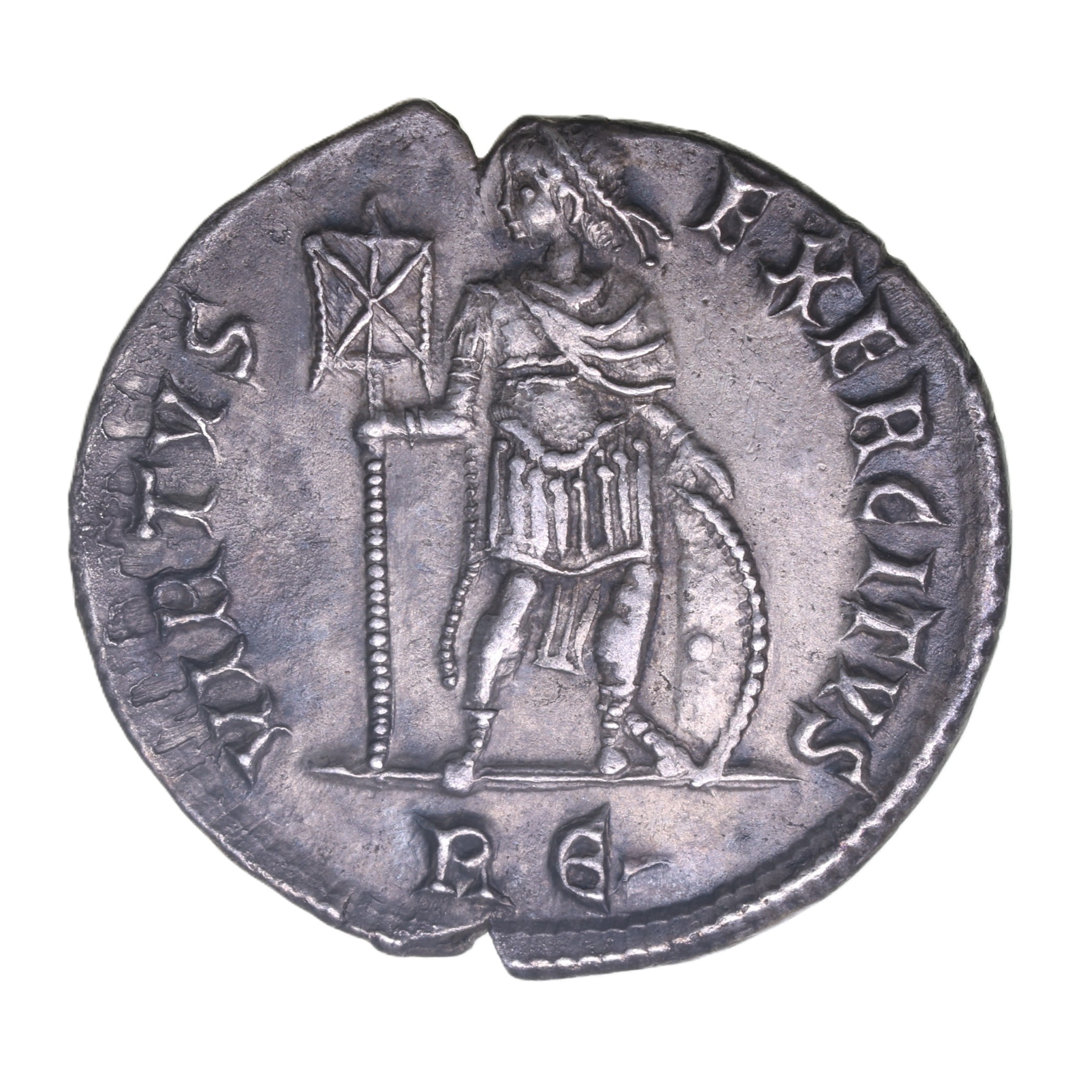 Valentinian II 375-392AD Silver Miliarensis Rome mint *The Vale of Pewsey Hoard* - Image 2