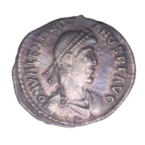 Valentinian II 375-392AD Silver Siliqua Lugdunum mint *The Vale of Pewsey Hoard*
