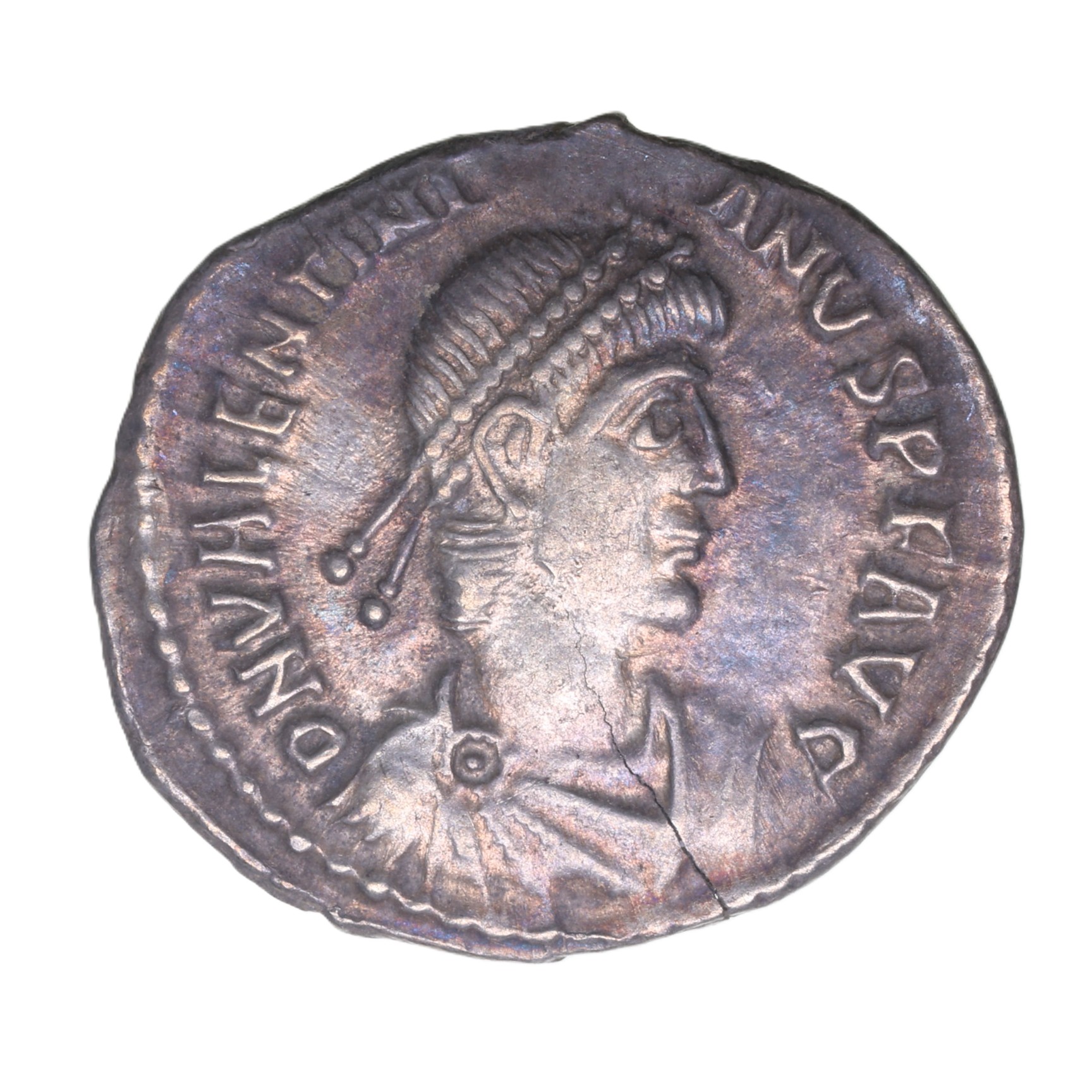 Valentinian II 375-392AD Silver Siliqua Lugdunum mint *The Vale of Pewsey Hoard*