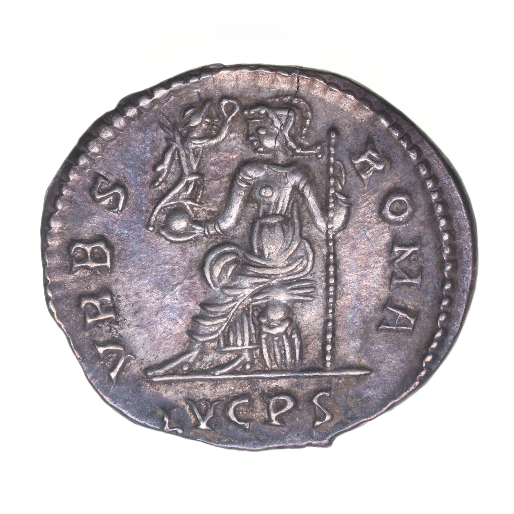 Valentinian II 375-392AD Silver Siliqua Lugdunum mint *The Vale of Pewsey Hoard* - Image 2