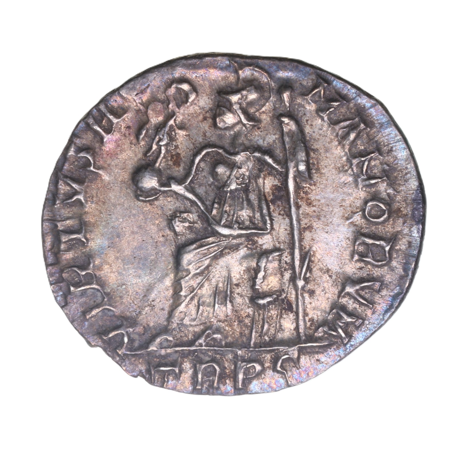 Theodosius I 379-395AD Silver Siliqua Trier mint *The Vale of Pewsey Hoard* - Image 2