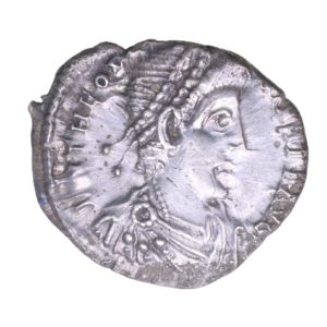 Theodosius I 379-395AD Silver Siliqua Milan mint *The Vale of Pewsey Hoard*