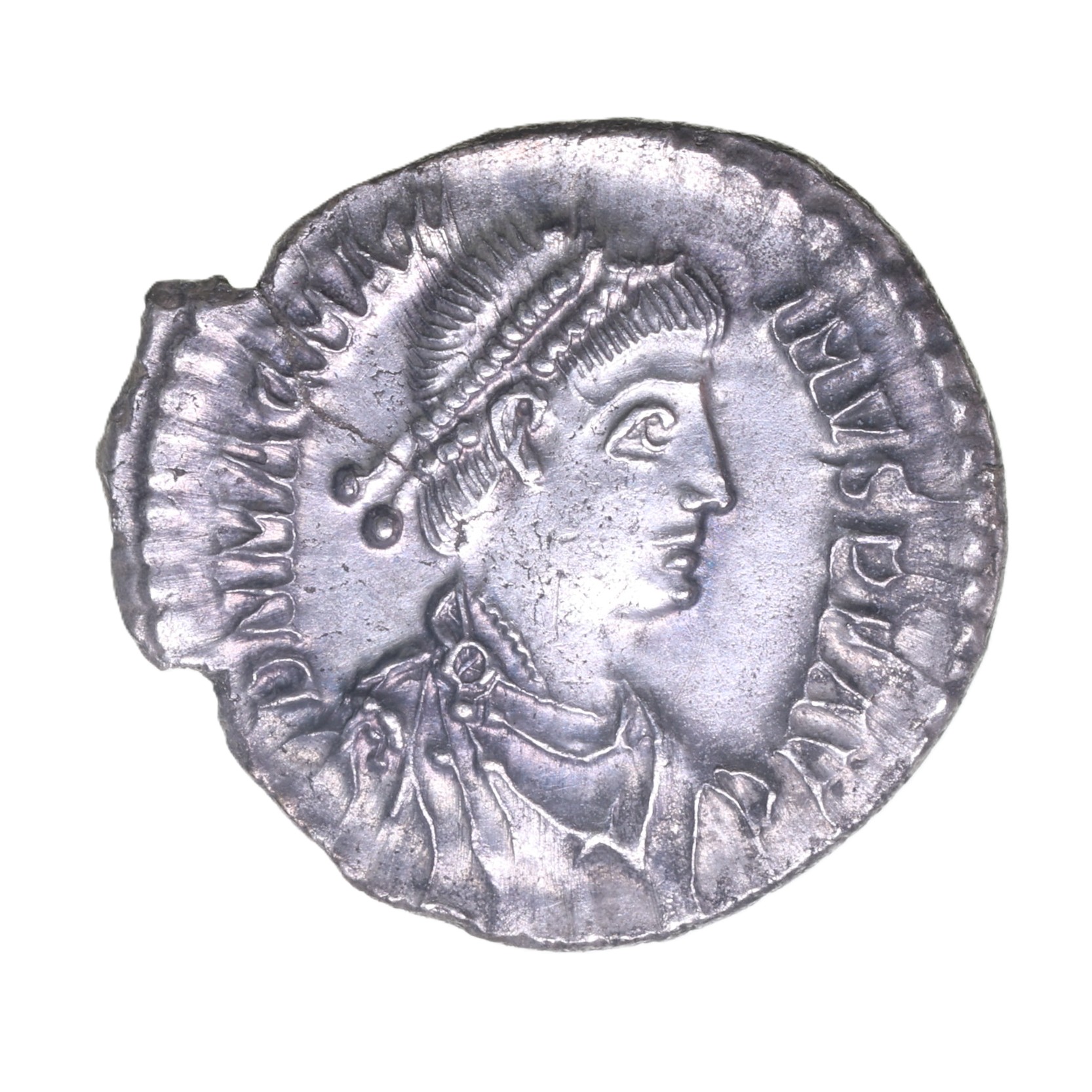 Magnus Maximus 383-388AD Silver Siliqua Trier mint *The Vale of Pewsey Hoard*
