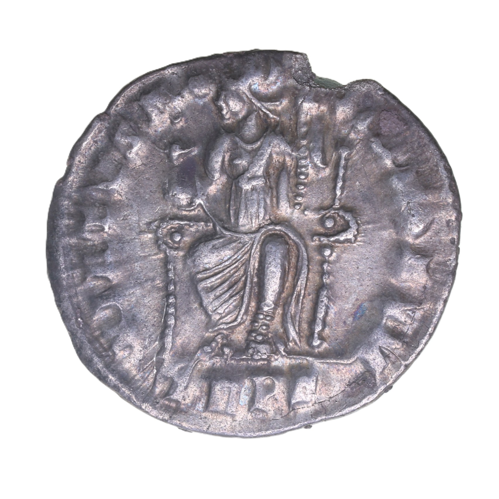 Magnus Maximus 383-388AD Silver Siliqua Trier mint *The Vale of Pewsey Hoard* - Image 2