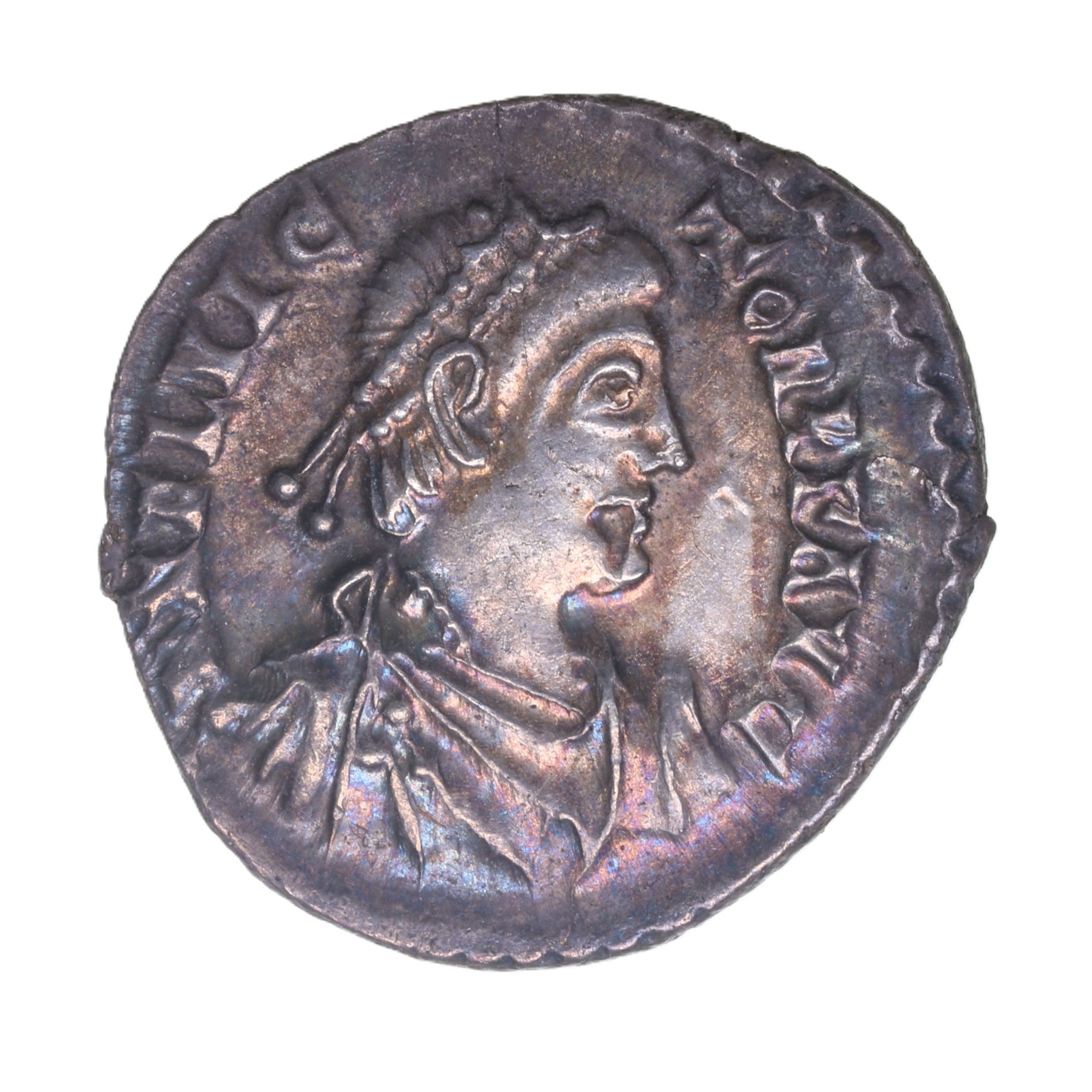Flavius Victor 387-388AD Silver Siliqua Trier mint *The Vale of Pewsey Hoard*