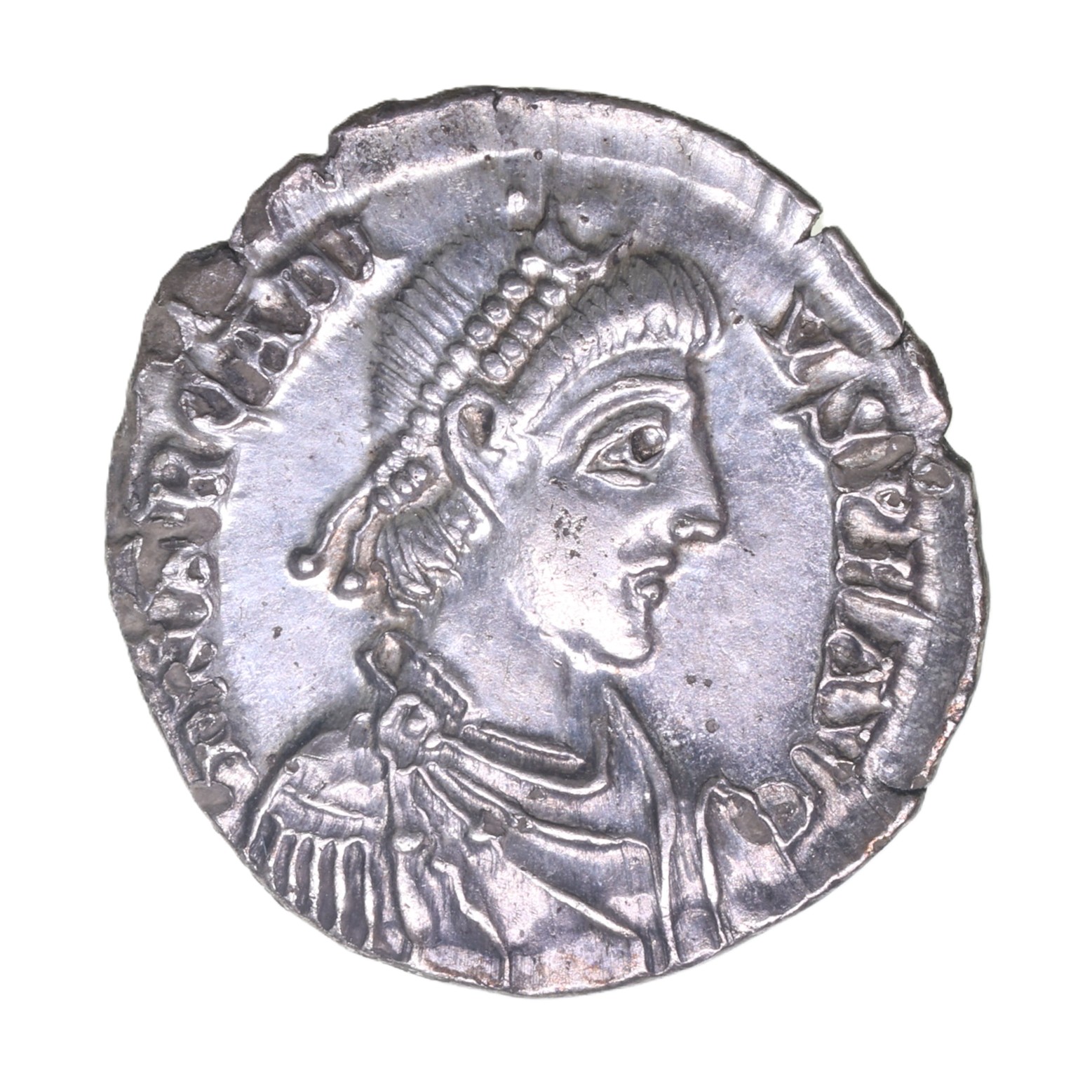 Arcadius 383-408AD Silver Siliqua Milan mint *The Vale of Pewsey Hoard*