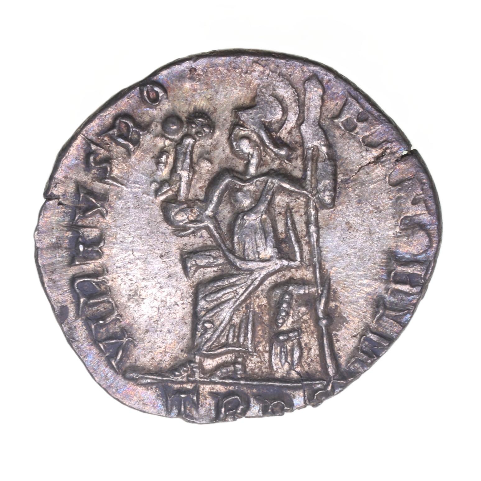 Arcadius 383-408AD Silver Siliqua Trier mint *The Vale of Pewsey Hoard* - Image 2