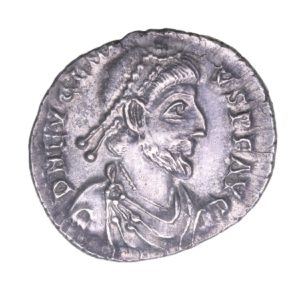 Eugenius 392-394AD Silver Siliqua Trier mint *The Vale of Pewsey Hoard*