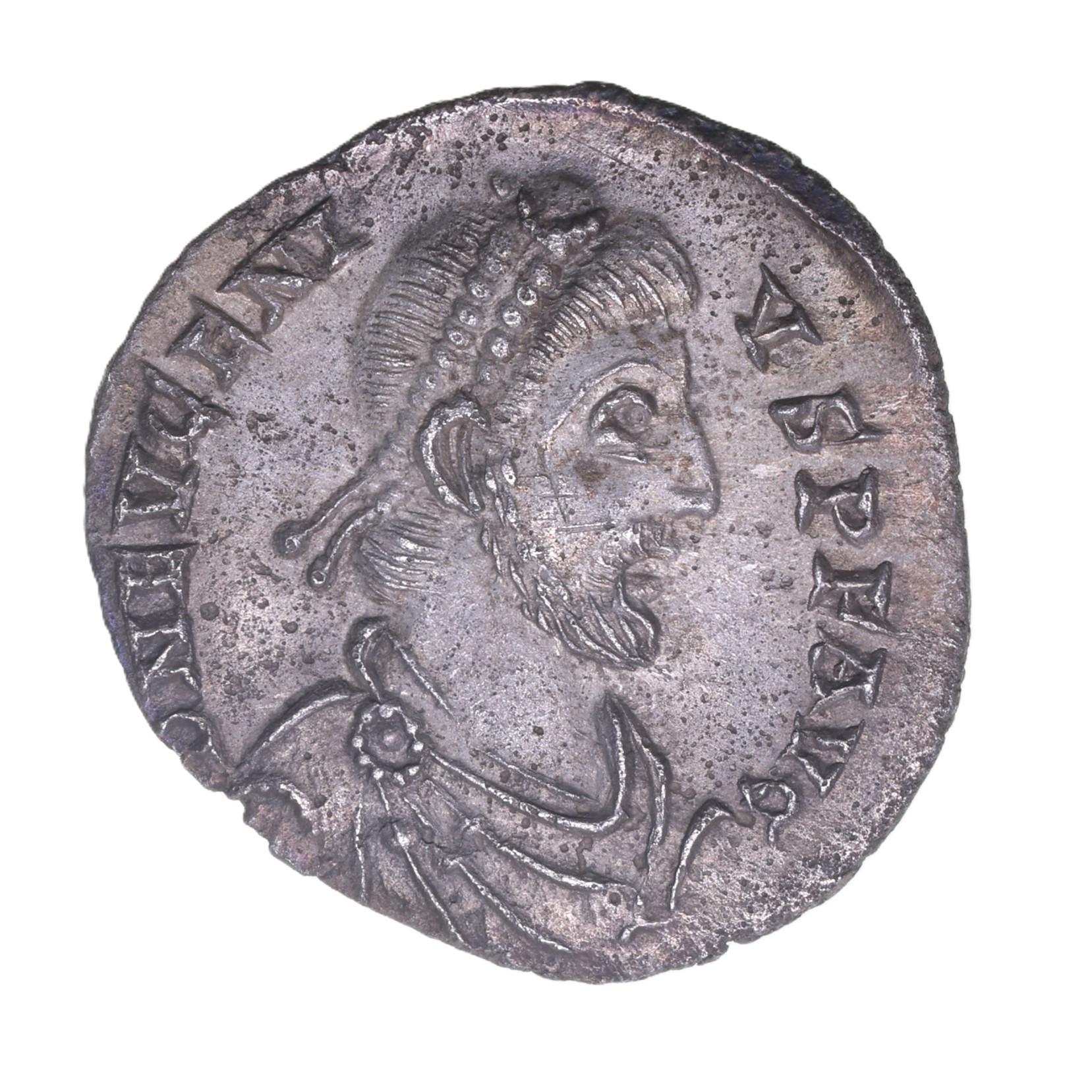 Eugenius 392-394AD Silver Siliqua Trier mint *The Vale of Pewsey Hoard*