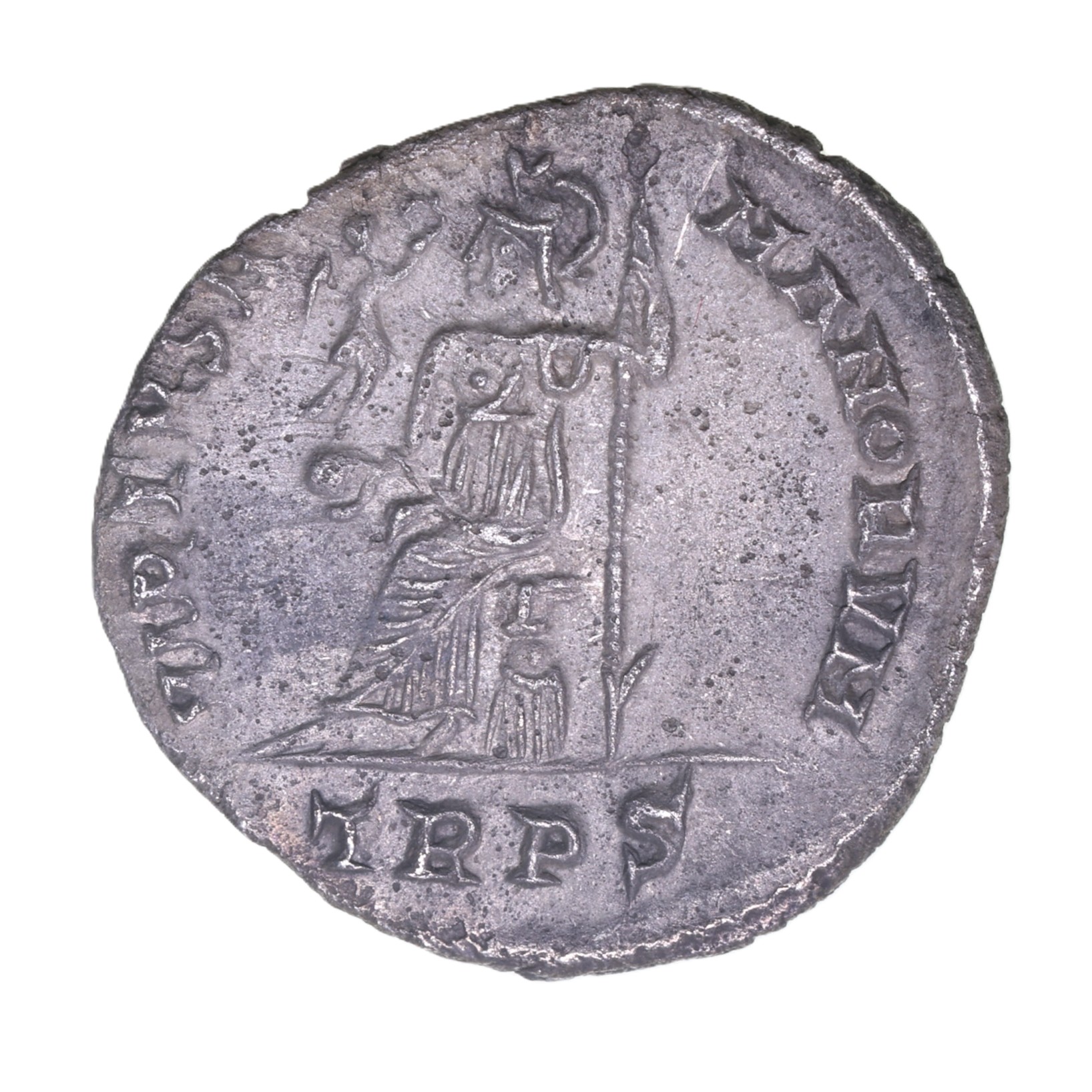 Eugenius 392-394AD Silver Siliqua Trier mint *The Vale of Pewsey Hoard* - Image 2
