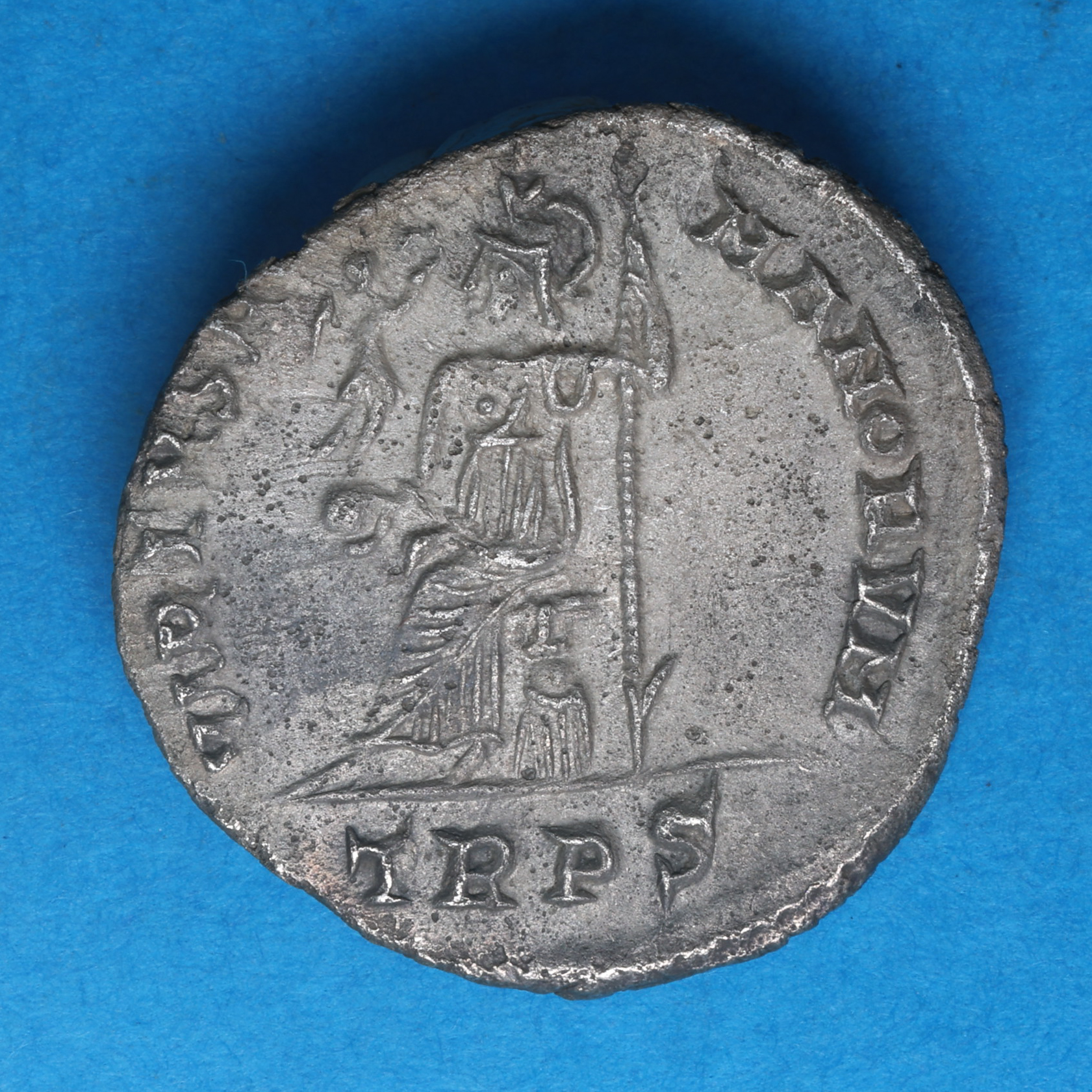 Eugenius 392-394AD Silver Siliqua Trier mint *The Vale of Pewsey Hoard* - Image 4