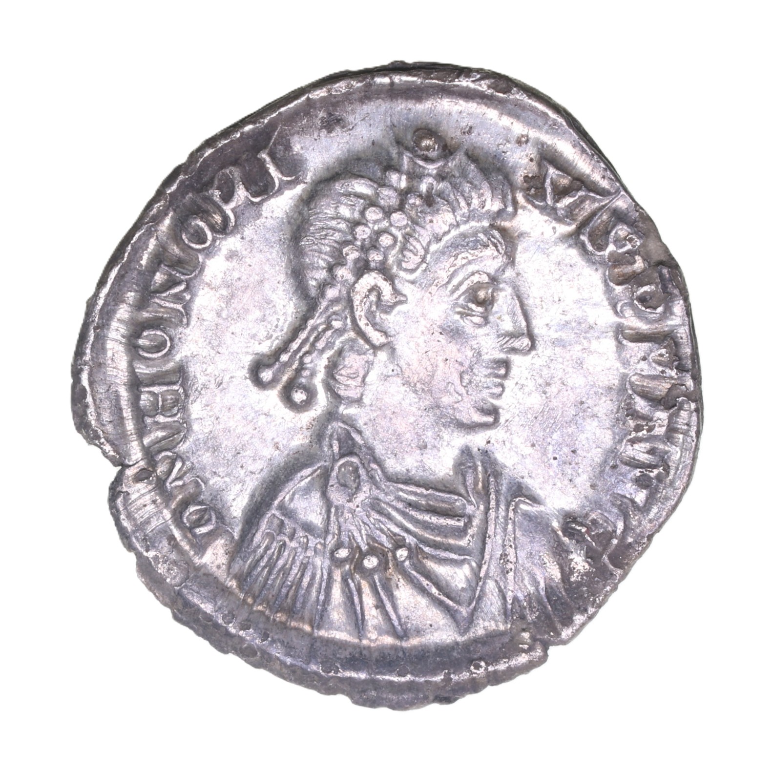 Honorius 393-423AD Silver Siliqua Milan mint *The Vale of Pewsey Hoard*