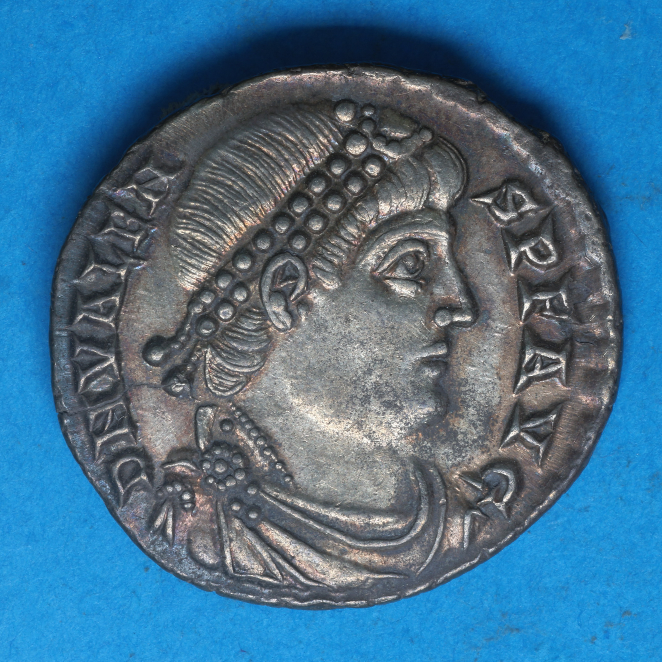 Valens 364-378AD Silver Miliarensis Trier mint *The Vale of Pewsey Hoard* - Image 3