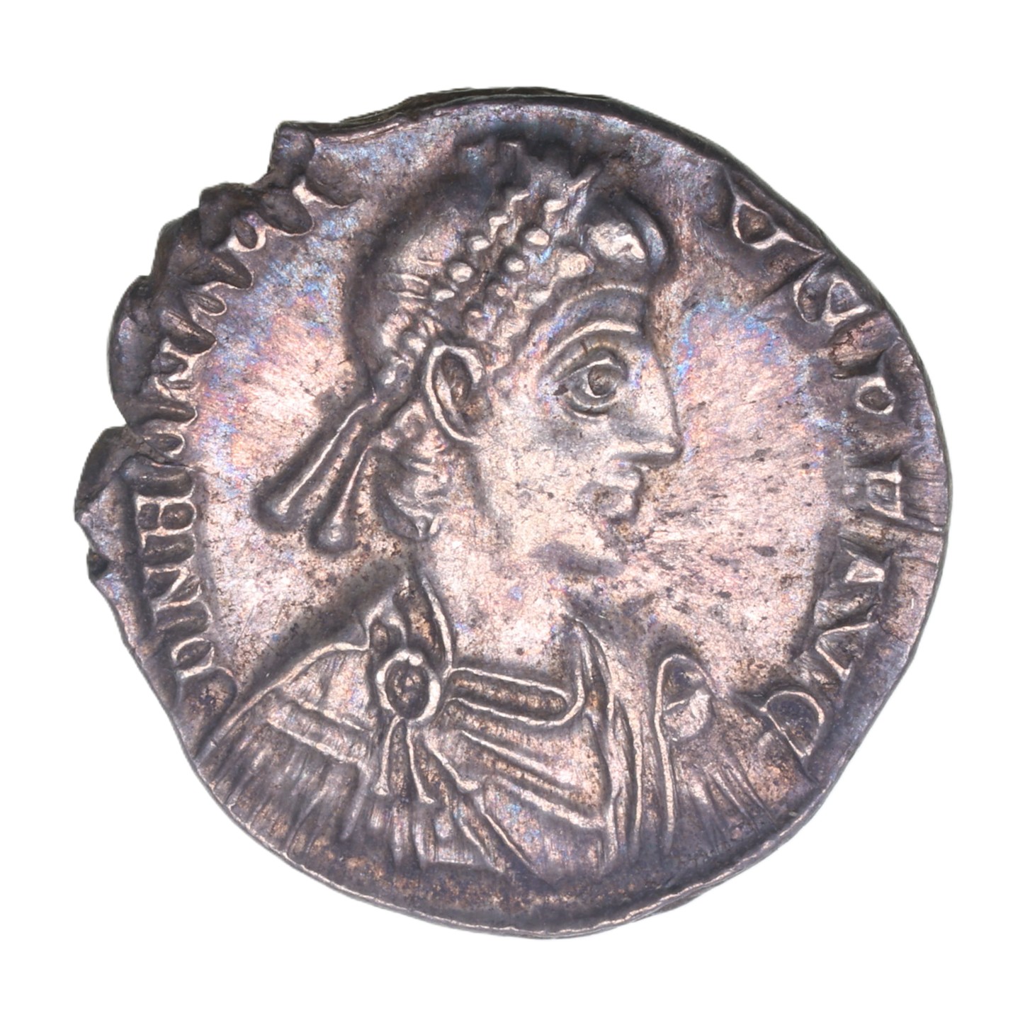 Honorius 393-423AD Silver Siliqua Milan mint *The Vale of Pewsey Hoard*