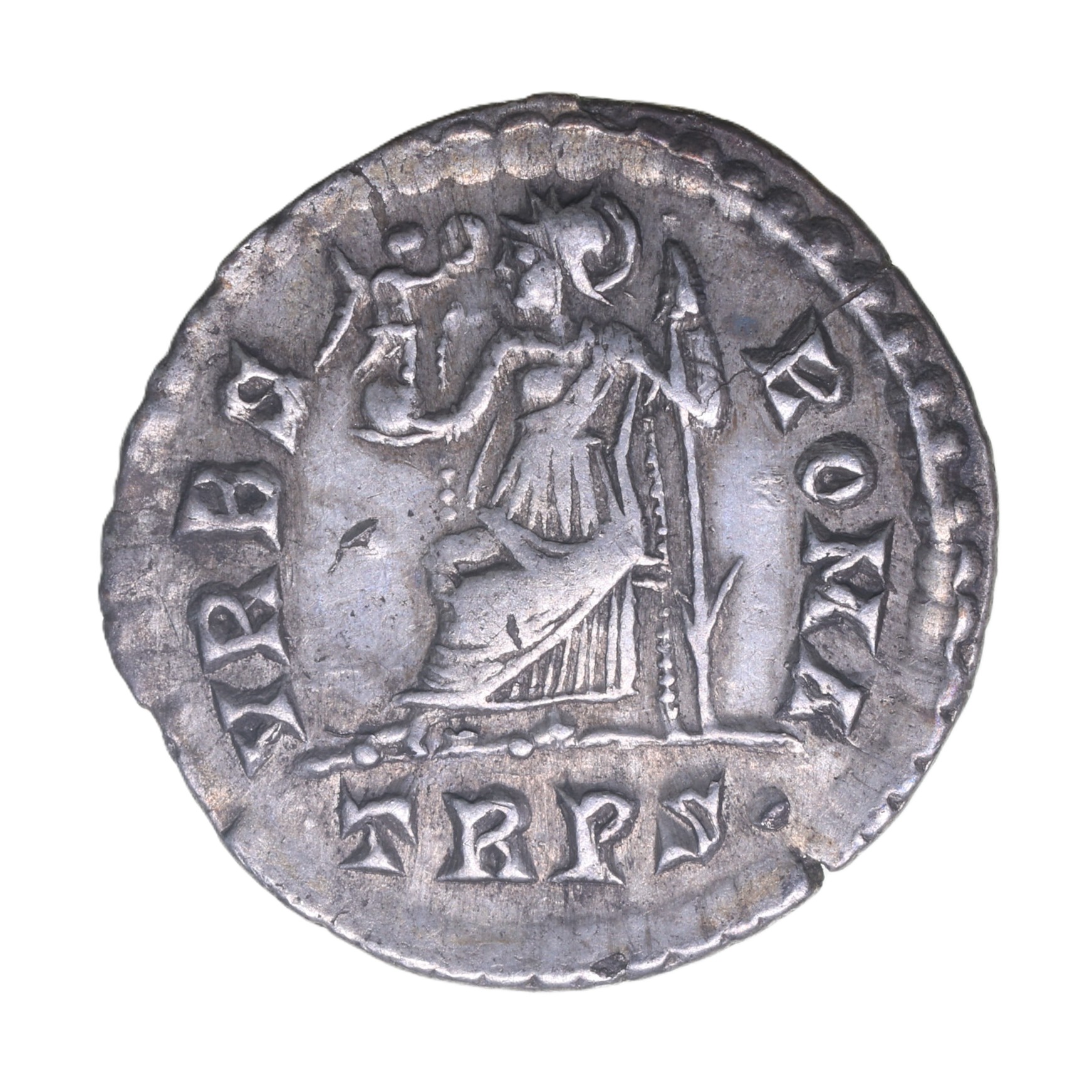 Valens 364-378AD Silver Siliqua Trier mint *The Vale of Pewsey Hoard* - Image 2