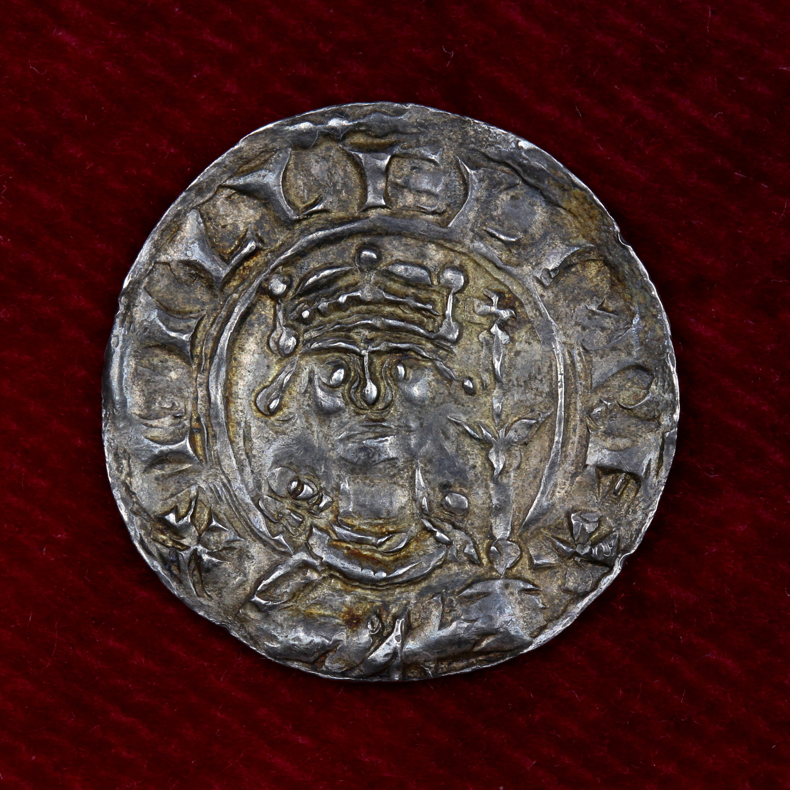 William I The Conqueror 1066-1087AD Silver PAXS Penny Taunton mint ...
