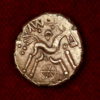 Dobunni Comux 1-15AD Gold Stater Comux Tree extremely rare - Image 3