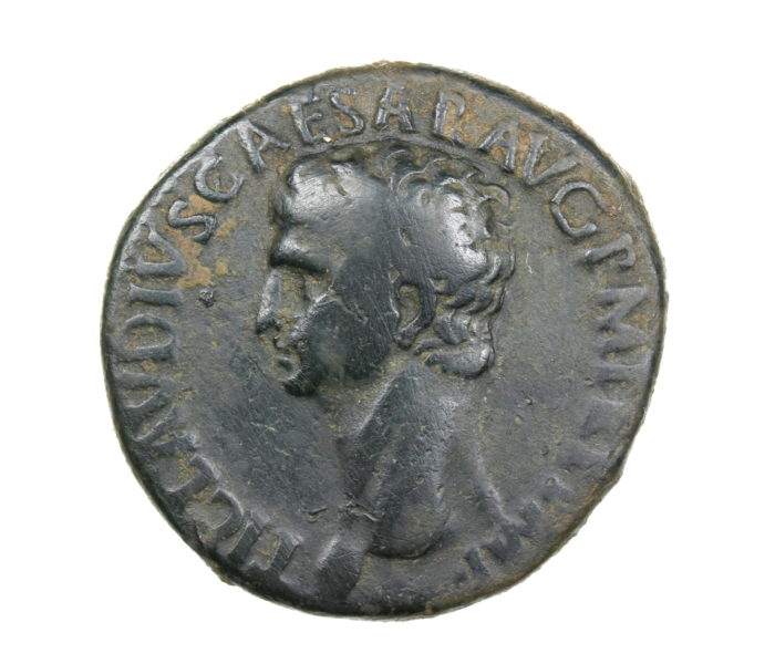 Claudius The Twelve Caesars 41-54AD Copper As