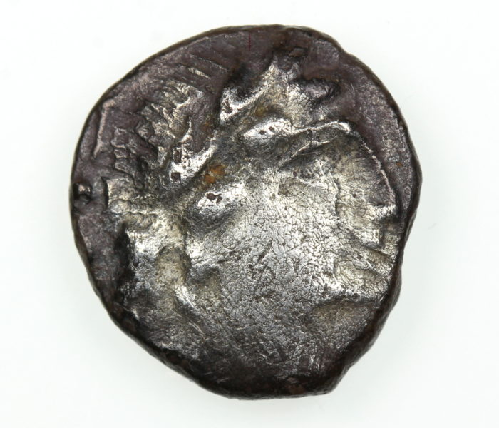 Atrebates Tincomarus 25 BC-AD 10 Silver Unit Tincomarus Bull Right, Rare